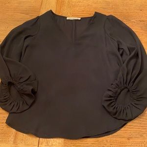 Fourteen & 9th black blouse